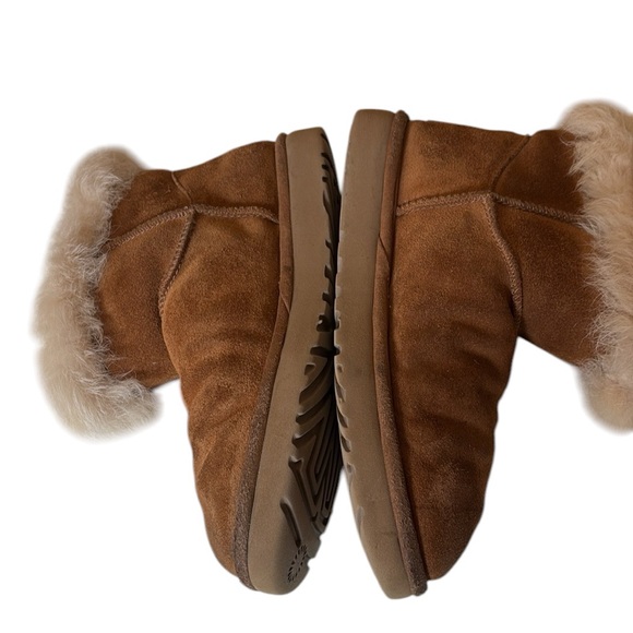 UGG Milla ankle boots, chestnut brown, size 10 - Picture 4 of 9